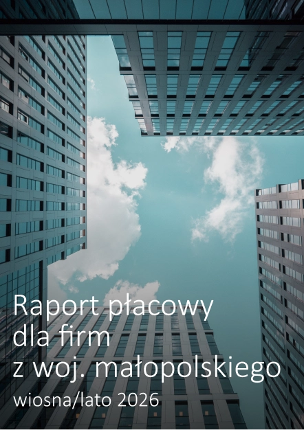 Raport płacowy dla firm z województwa małopolskiego - wiosna/lato 2026